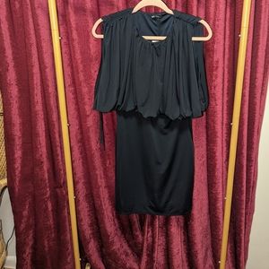 Zara Black Dress cocktail Party Holiday NEW